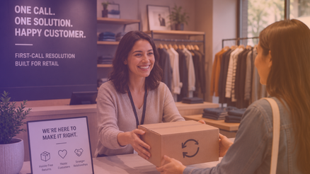 How AI Voice Agents Improve First-Call Resolution in Retail