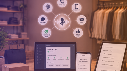 Omnichannel Retail Support Powered by AI Voice Agents